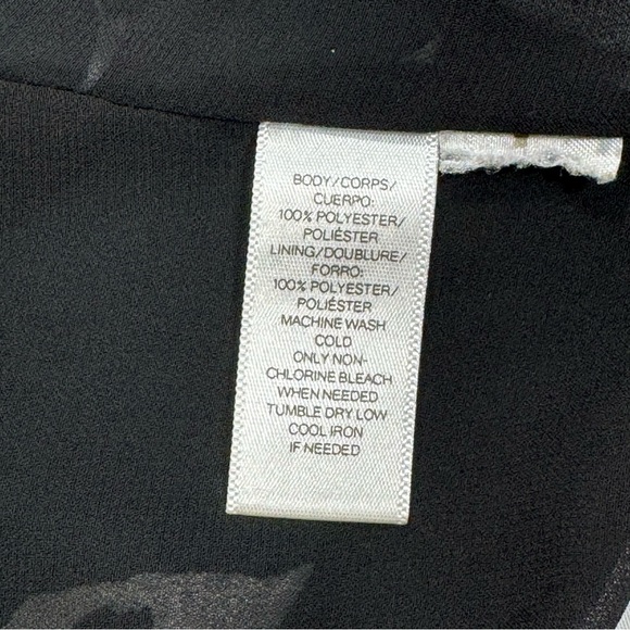 Ann Taylor Loft Women's Sleeveless Blouse Leaf Print XS Leaf Print Tank Shirt - Picture 4 of 5